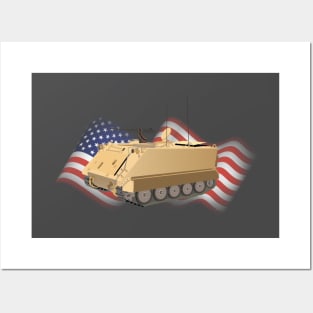 Patriotic Military APC M113 Posters and Art